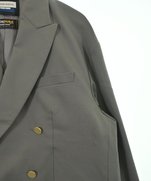 MAISON SPECIAL（メゾンスペシャル）カジュアルジャケット グレー サイズ:0(XS位) メンズ/2200661837139