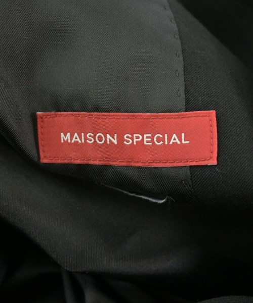 MAISON SPECIAL（メゾンスペシャル）カジュアルジャケット 黒 サイズ:46(M位) メンズ/2200661837245