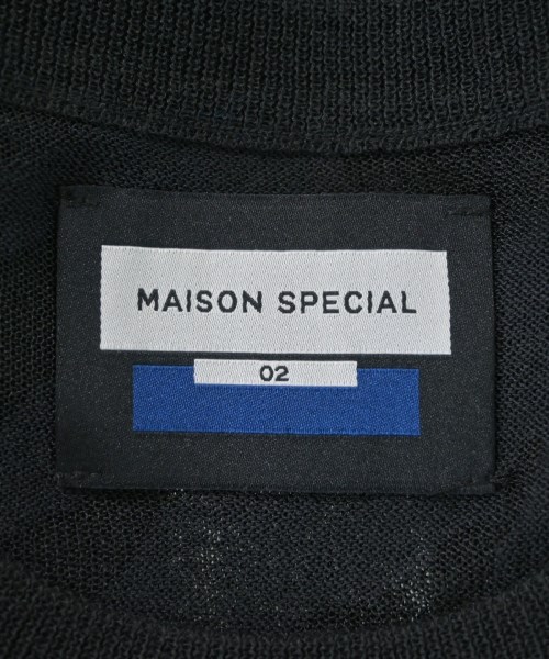 MAISON SPECIAL（メゾンスペシャル）ニット・セーター 黒 サイズ:02(M位) メンズ/2200661837344
