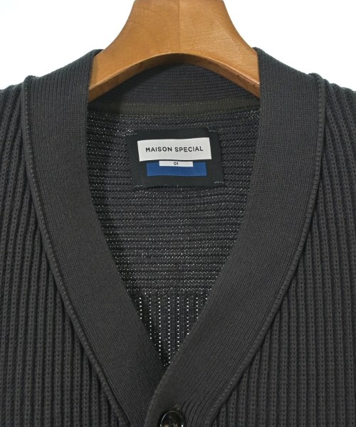 MAISON SPECIAL（メゾンスペシャル）カーディガン グレー サイズ:1(S位) メンズ/2200666398048