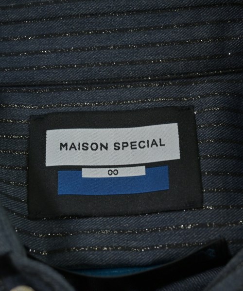 MAISON SPECIAL（メゾンスペシャル）カジュアルシャツ 紺 サイズ:0(XS位) メンズ/2200667613072