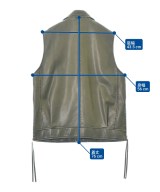 MAISON SPECIAL（メゾンスペシャル）ライダース カーキ サイズ:F メンズ/2200668032049