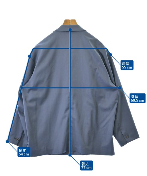 MAISON SPECIAL（メゾンスペシャル）カジュアルジャケット 青 サイズ:00(XS位) メンズ/2200671668037