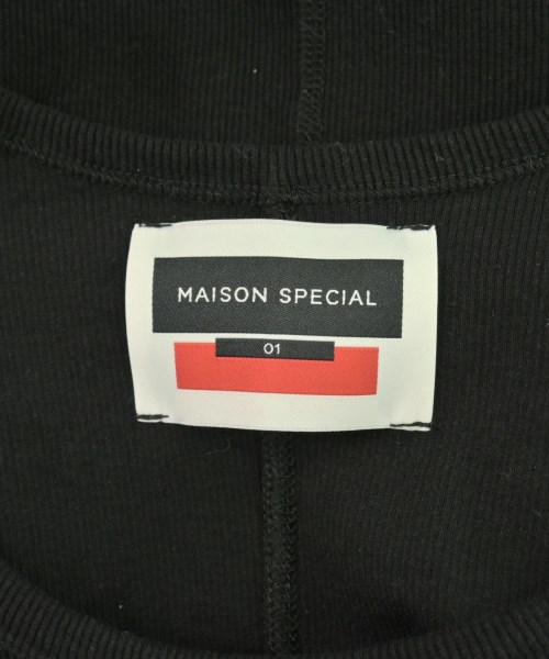 MAISON SPECIAL（メゾンスペシャル）タンクトップ 黒 サイズ:1(S位) メンズ/2200727755049