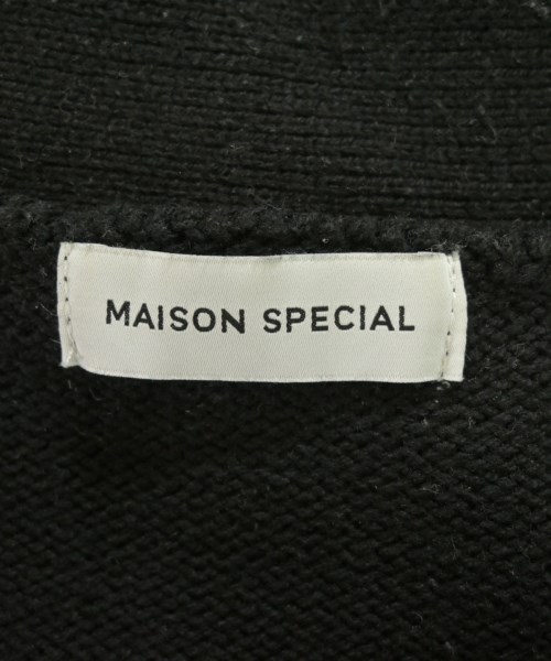 MAISON SPECIAL（メゾンスペシャル）カーディガン 黒 サイズ:F メンズ/2200724791217