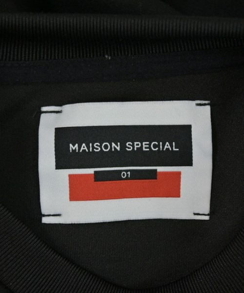 MAISON SPECIAL（メゾンスペシャル）スウェット 黒 サイズ:1(S位) メンズ/2200724604029