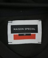 MAISON SPECIAL（メゾンスペシャル）スウェット 黒 サイズ:1(S位) メンズ/2200724604029