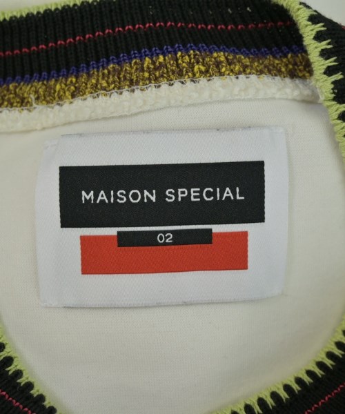 MAISON SPECIAL（メゾンスペシャル）スウェット 白 サイズ:2(M位) メンズ/2200724604043