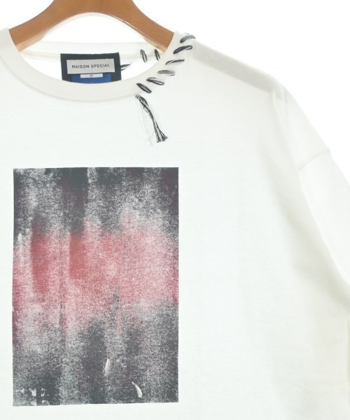 MAISON SPECIAL（メゾンスペシャル）Tシャツ・カットソー 白 サイズ:1(S位) メンズ/2200732986018