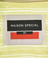 MAISON SPECIAL（メゾンスペシャル）カジュアルシャツ 黄 サイズ:00(XS位) メンズ/2200733901041