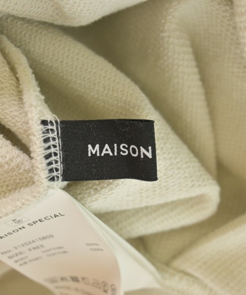 MAISON SPECIAL（メゾンスペシャル）スウェット 白 サイズ:F メンズ/2200734654038