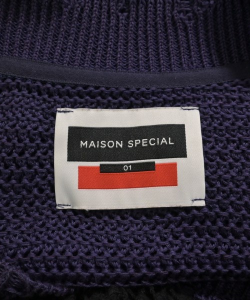MAISON SPECIAL（メゾンスペシャル）ニット・セーター 紫 サイズ:01(S位) メンズ/2200735770065