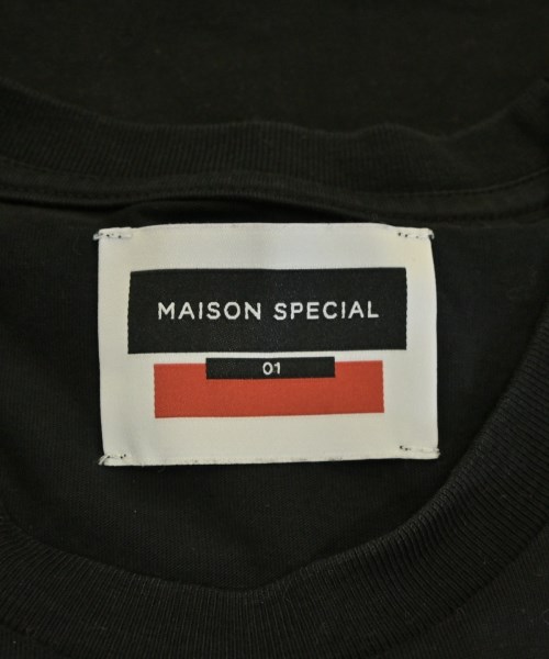 MAISON SPECIAL（メゾンスペシャル）Tシャツ・カットソー 黒 サイズ:1(S位) メンズ/2200736054027