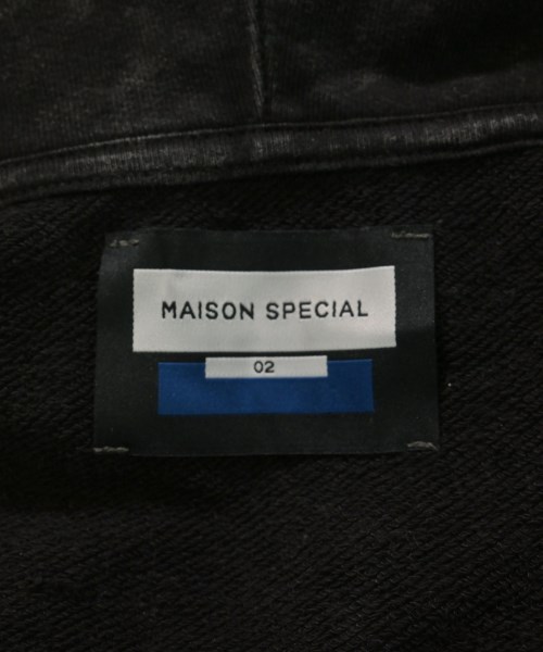 MAISON SPECIAL（メゾンスペシャル）パーカー 黒 サイズ:2(M位) メンズ/2200736228022