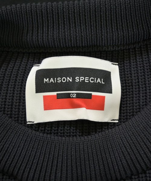 MAISON SPECIAL（メゾンスペシャル）スウェット 黒 サイズ:2(M位) メンズ/2200723265054