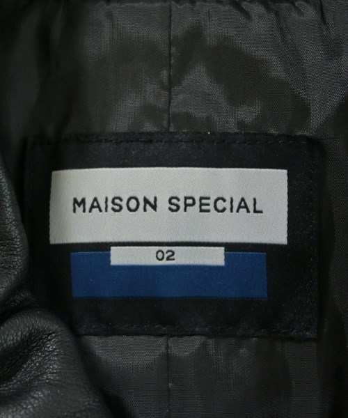 MAISON SPECIAL（メゾンスペシャル）ライダース 黒 サイズ:2(M位) メンズ/2200712503112