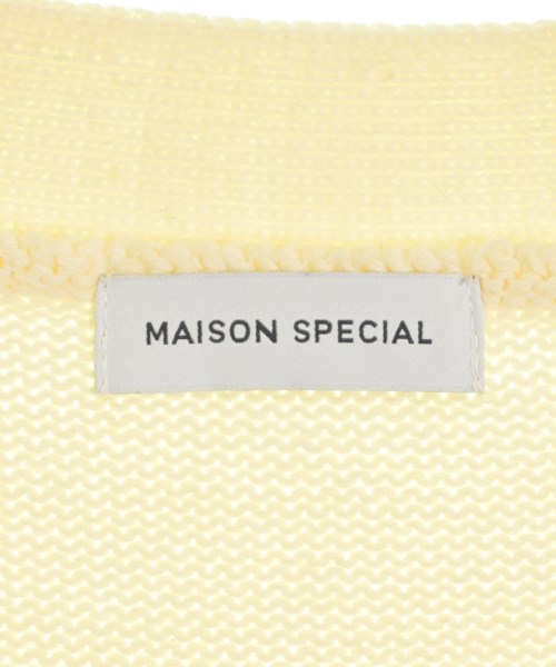 MAISON SPECIAL（メゾンスペシャル）カーディガン 白 サイズ:F メンズ/2200718144197