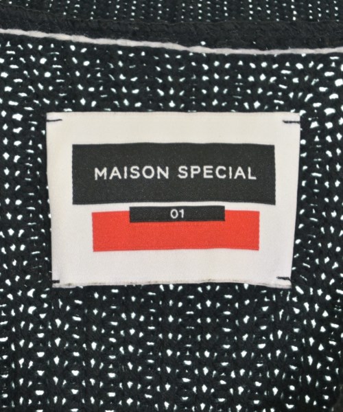MAISON SPECIAL（メゾンスペシャル）ニット・セーター 黒 サイズ:1(S位) メンズ/2200720676044