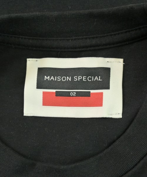 MAISON SPECIAL（メゾンスペシャル）Tシャツ・カットソー 黒 サイズ:2(M位) メンズ/2200721425047
