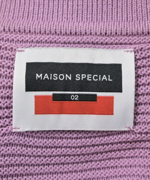 MAISON SPECIAL（メゾンスペシャル）ニット・セーター 紫 サイズ:2(M位) メンズ/2200721205038
