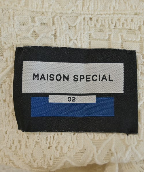 MAISON SPECIAL（メゾンスペシャル）カジュアルシャツ 白 サイズ:2(M位) メンズ/2200721205045