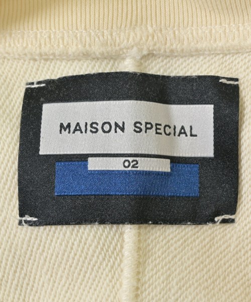 MAISON SPECIAL（メゾンスペシャル）スウェット 白 サイズ:02(M位) メンズ/2200721205106