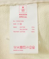 MAISON SPECIAL（メゾンスペシャル）スウェット 白 サイズ:02(M位) メンズ/2200721205106