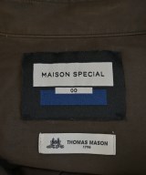 MAISON SPECIAL（メゾンスペシャル）カジュアルシャツ 茶 サイズ:00(XXL位) メンズ/2200721205144