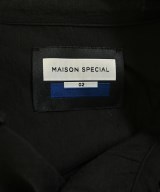 MAISON SPECIAL（メゾンスペシャル）カジュアルシャツ 黒 サイズ:02(M位) メンズ/2200682020022