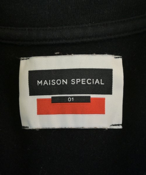 MAISON SPECIAL（メゾンスペシャル）Tシャツ・カットソー 黒 サイズ:1(S位) メンズ/2200685787045
