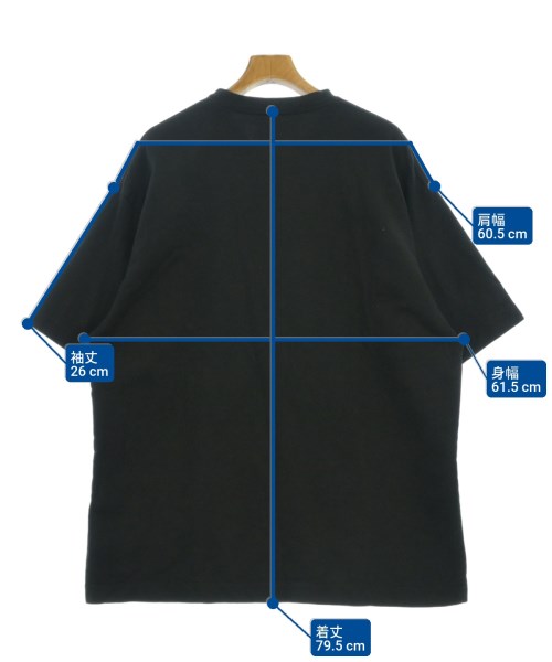MAISON SPECIAL（メゾンスペシャル）Tシャツ・カットソー 黒 サイズ:1(S位) メンズ/2200685787045