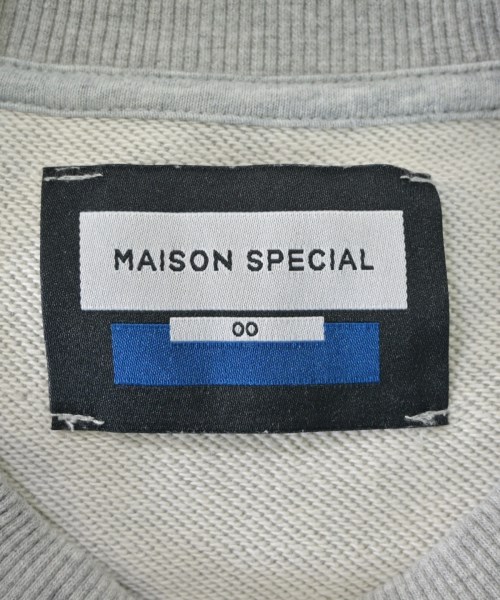 MAISON SPECIAL（メゾンスペシャル）スウェット グレー サイズ:0(XS位) メンズ/2200682619042