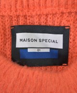 MAISON SPECIAL（メゾンスペシャル）ニット・セーター オレンジ サイズ:1(S位) メンズ/2200682619066