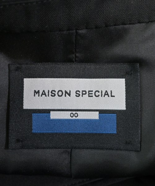MAISON SPECIAL（メゾンスペシャル）テーラードジャケット 黒 サイズ:0(XS位) メンズ/2200687685011