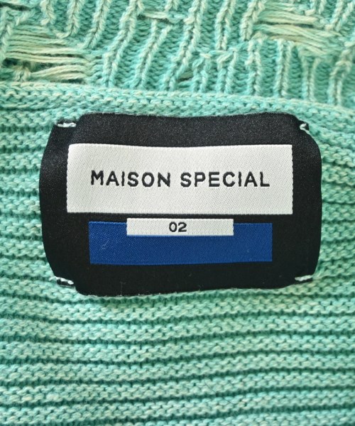 MAISON SPECIAL（メゾンスペシャル）カーディガン 緑 サイズ:2(M位) メンズ/2200689176081