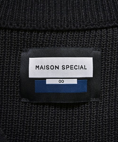 MAISON SPECIAL（メゾンスペシャル）カーディガン 黒 サイズ:0(XS位) メンズ/2200683215038