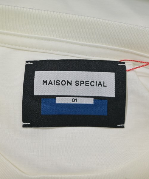 MAISON SPECIAL（メゾンスペシャル）Tシャツ・カットソー 白 サイズ:1(S位) メンズ/2200689815027