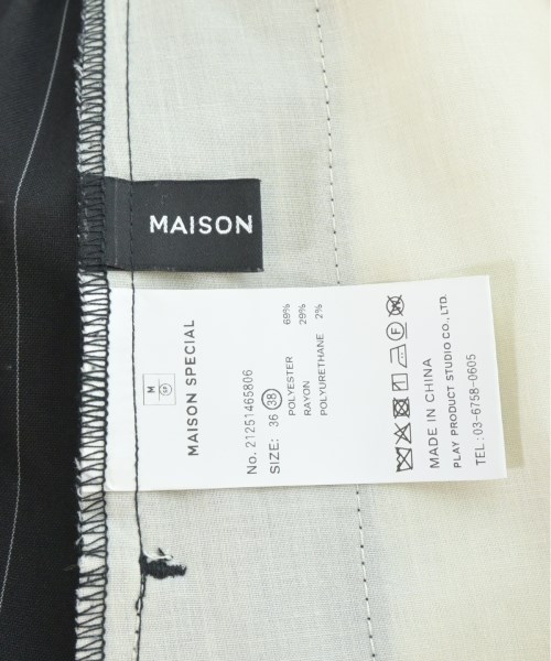 MAISON SPECIAL（メゾンスペシャル）その他 黒 サイズ:M メンズ/2200688963118