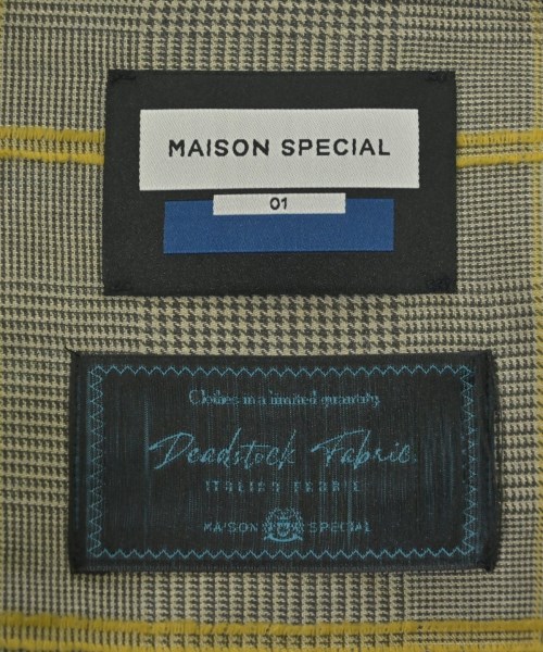 MAISON SPECIAL（メゾンスペシャル）カジュアルシャツ グレー サイズ:1(S位) メンズ/2200692943014