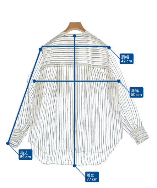 MAISON SPECIAL（メゾンスペシャル）カジュアルシャツ 白 サイズ:F レディース/2200619226169