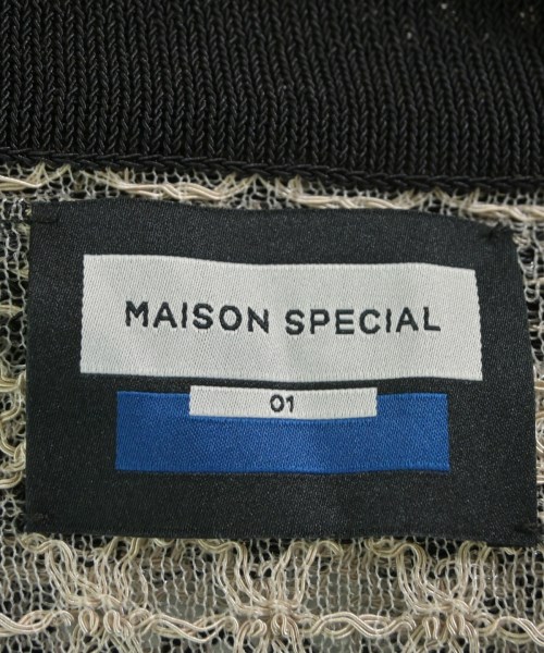 MAISON SPECIAL（メゾンスペシャル）カーディガン 黒 サイズ:1(S位) メンズ/2200636785038