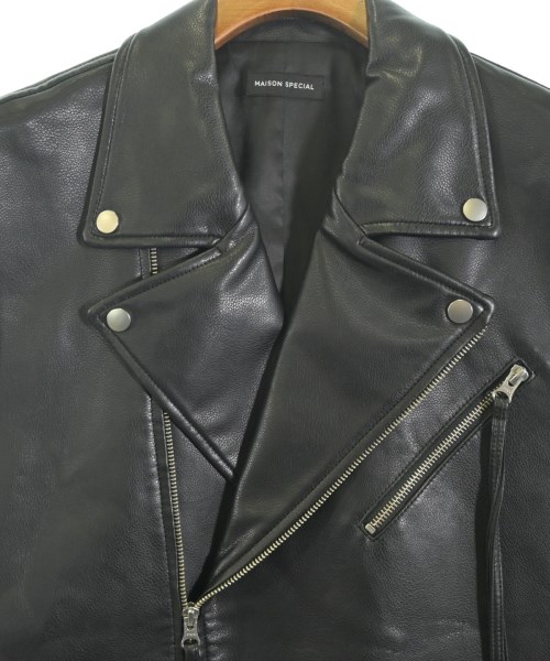 MAISON SPECIAL（メゾンスペシャル）ライダース 黒 サイズ:F レディース/2200638613018