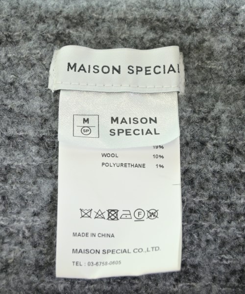 MAISON SPECIAL（メゾンスペシャル）カーディガン グレー サイズ:F レディース/2200638620016