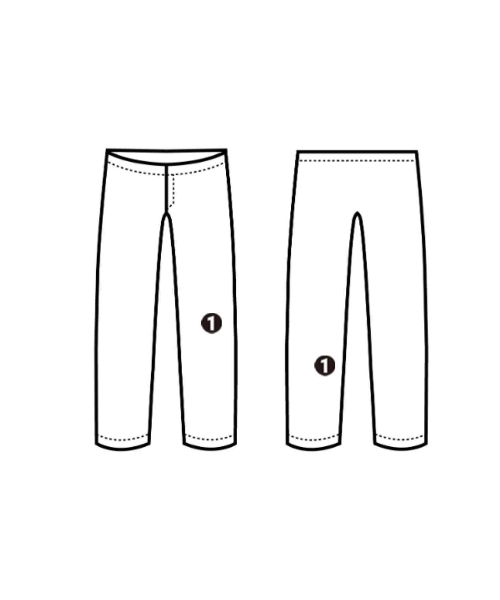 MAISON SPECIAL（メゾンスペシャル）スラックス 黒 サイズ:00(XS位) レディース/2200638620078