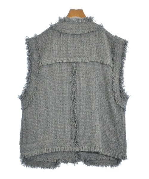 MAISON SPECIAL（メゾンスペシャル）ノーカラージャケット グレー サイズ:F レディース/2200639296029