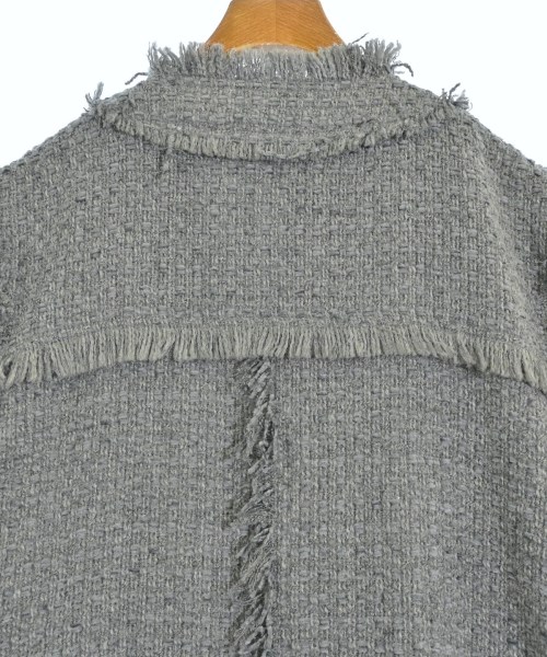 MAISON SPECIAL（メゾンスペシャル）ノーカラージャケット グレー サイズ:F レディース/2200639296029