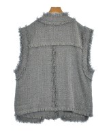 MAISON SPECIAL（メゾンスペシャル）ノーカラージャケット グレー サイズ:F レディース/2200639296029