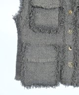 MAISON SPECIAL（メゾンスペシャル）ノーカラージャケット グレー サイズ:F レディース/2200639296029