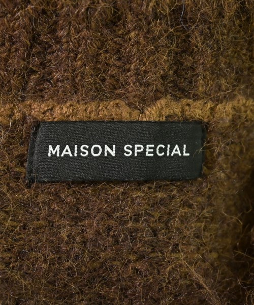 MAISON SPECIAL（メゾンスペシャル）カーディガン 茶 サイズ:F レディース/2200641526091