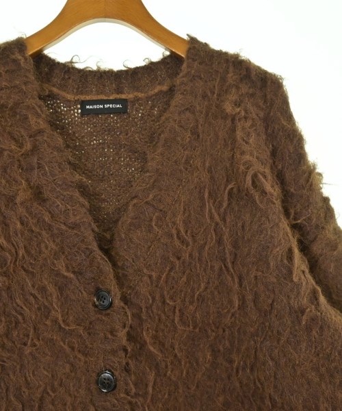 MAISON SPECIAL（メゾンスペシャル）カーディガン 茶 サイズ:F レディース/2200641526091